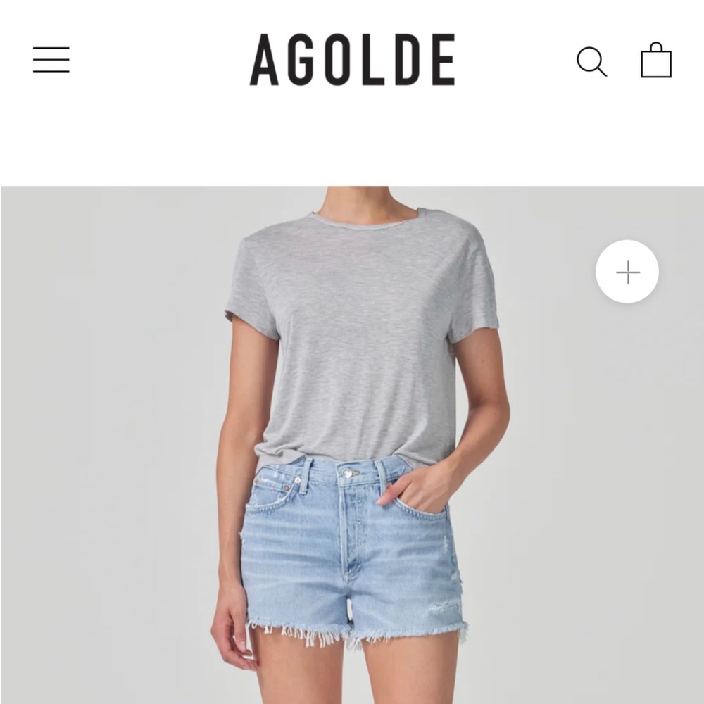 AGOLDE Parker short
